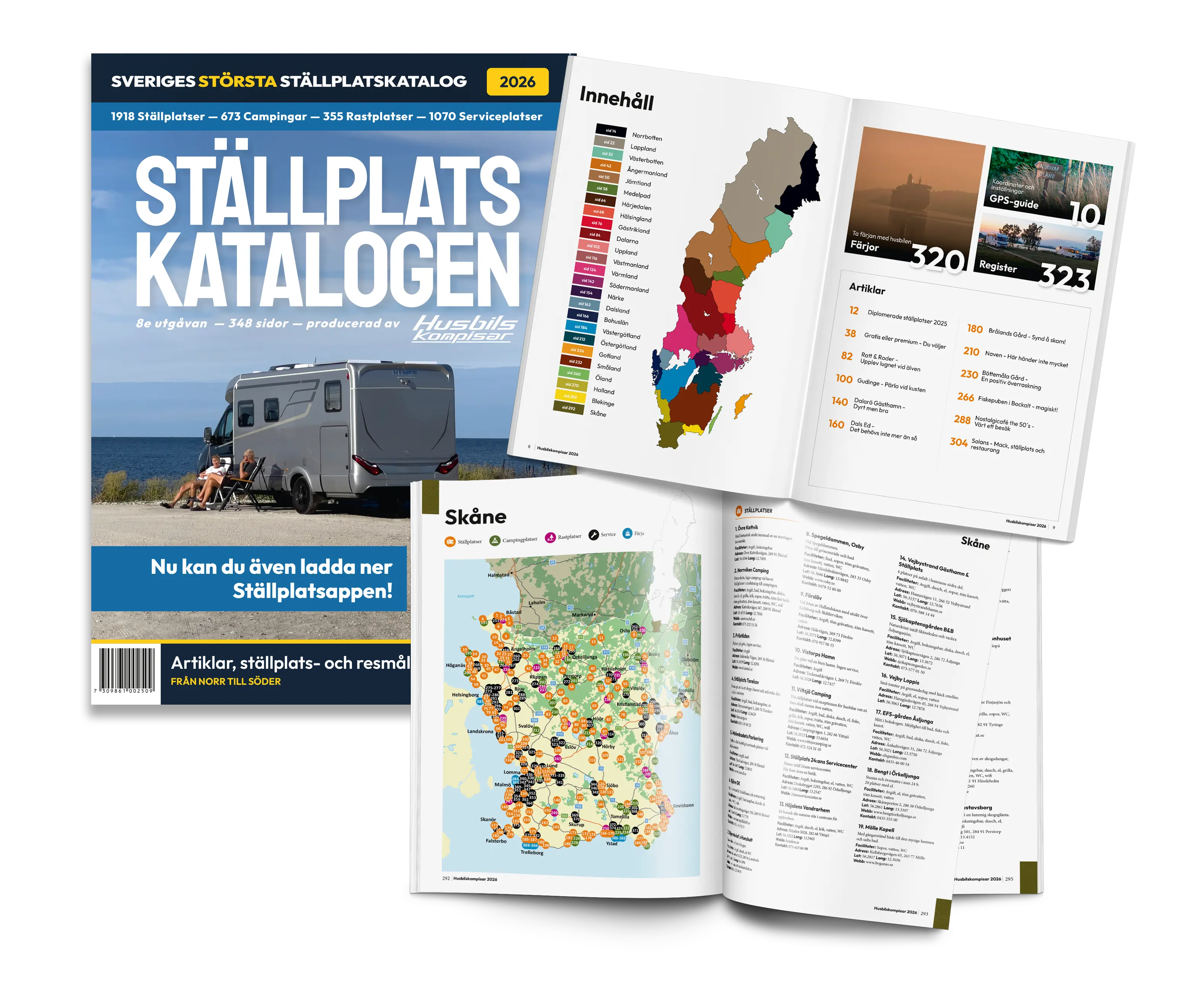 Husbilskompisars ställplatskatalog 2026