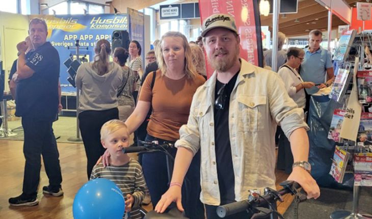 Walter vann sommarens stora tävling i Ställplatsappen!