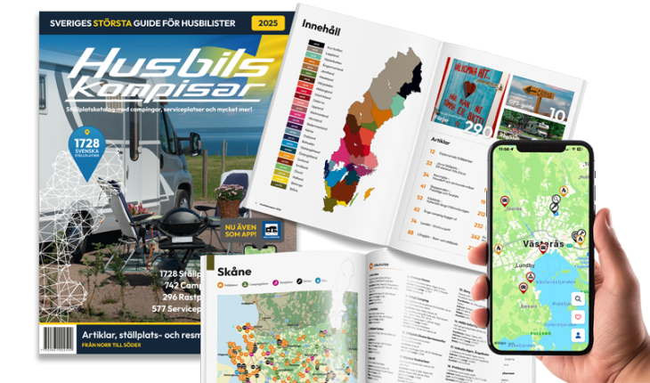 Årets ställplatskatalog ute - Nu med gratis app