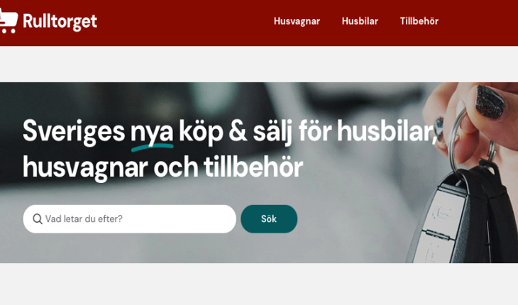 Nu är Rulltorget.se igång – Sveriges nya köp- och säljsajt